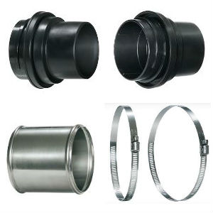 Hi-tech Carries Connectors Clamps And Cuffs For Hose And Ducting Products Frasers