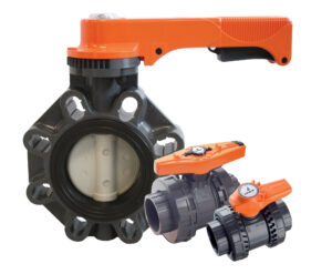 corrosion-resistant thermoplastic valves