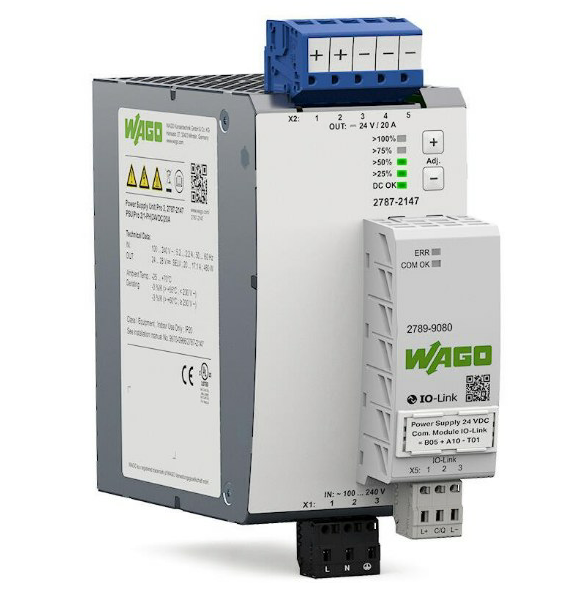 Power supplies by WAGO are essential for today’s control cabinets